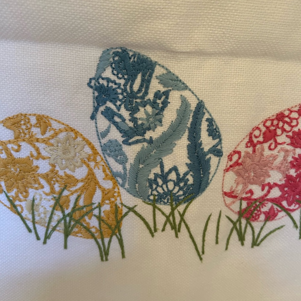 Pottery Barn Easter Egg Table Runner